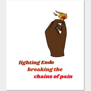 fighting Endo, breaking the chains of pain Posters and Art